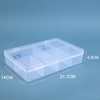 7 Grids Plastic Organizer Box 21.1x14x4.5cm