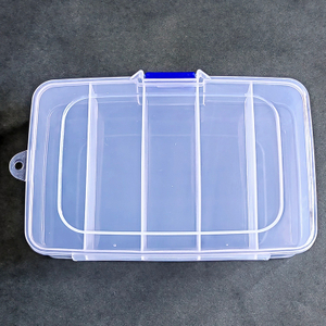 5 Grid Plastic Organizer Box 14.3x9.4x3.5cm