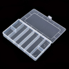 8 Grids Plastic Organizer Box 21x12.4x3.3cm