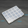 20 Grid Plastic Organizer Box 16.8x12.9x1.8cm