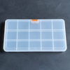 15 Grids Plastic Organizer Box 20.1x11.1x1.8cm