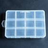 12 Grids Plastic Organizer Box 13.6x9.7x1.8cm