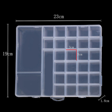 29 Grid Plastic Organizer Box 19x23x1.8cm