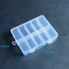 10 Grids Plastic Organizer Box 13.5x10.5x3cm