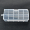 10 Grid Plastic Organizer Box 12.7x6.5x2.2cm