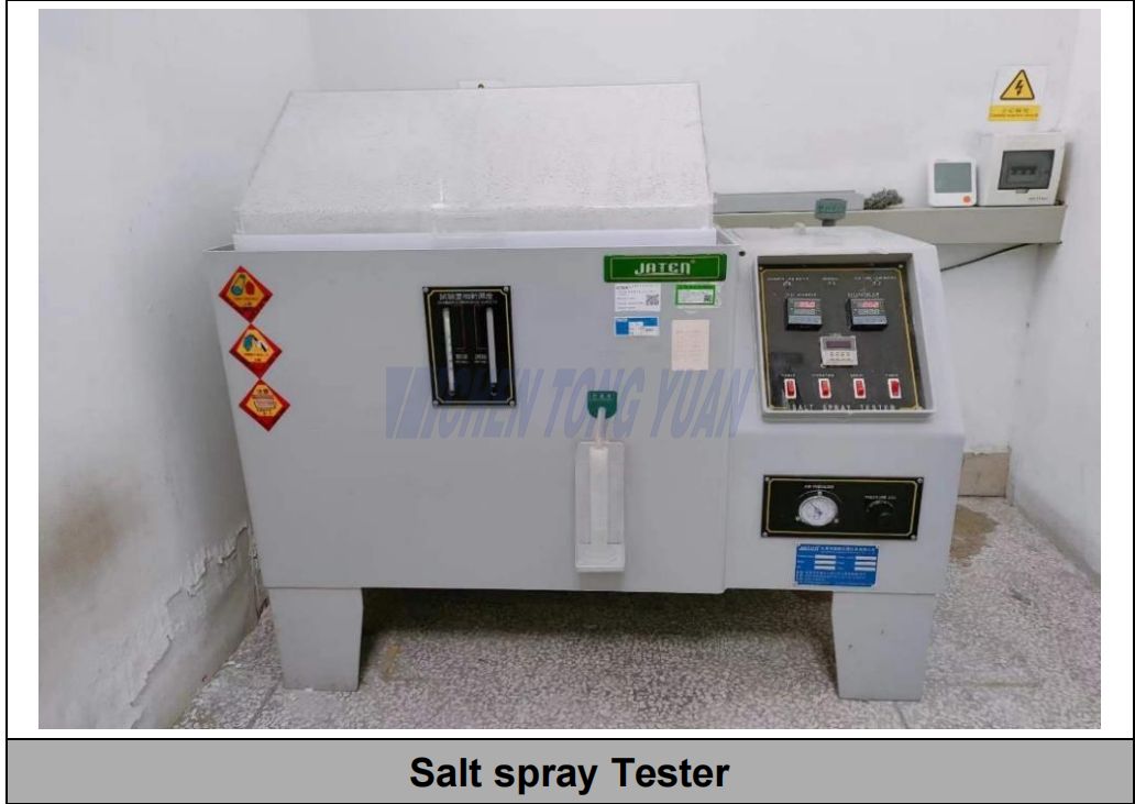 Salt Spray Tester Tester v solném spreji