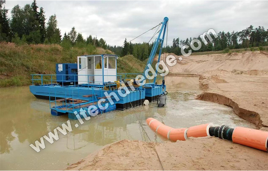 Electric Pump Dredger ESPD 300 Elektropumpenbagger ESPD 300
