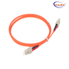 SCUPC-SCUPC Duplex OM2 2M LSZH Câble de patch à fibre optique 3,0 mm LSZH