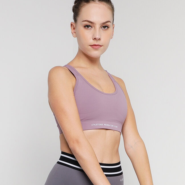 woemn purple sports bra Lila Sport-BH für Damen