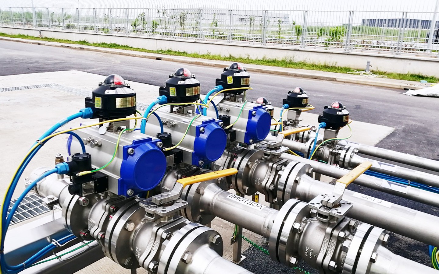Turbo Butterfly Valve Chemical Industry Chemische Industrie für Turbo-Absperrklappen