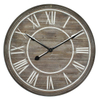 New Coming Craft Art Wooden Round Vintage Roman Numerals Mdf Wall Clock