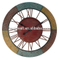 68x68x5cm multi coloured iron clock SGS compliance