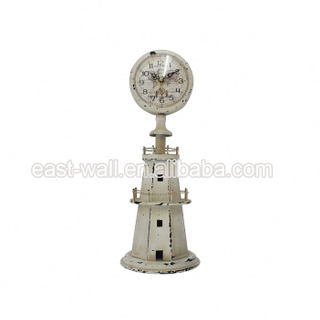Promotional Price Various Design Custom Made Vintage Metal Wall Crystal Table Clock