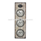 Decorative Wood Clock for hotel with Paris Time/London Time/New York Time