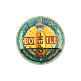 GB75101 Wholesale New Fashion Metal Ring Custom Shape Bottle Opener