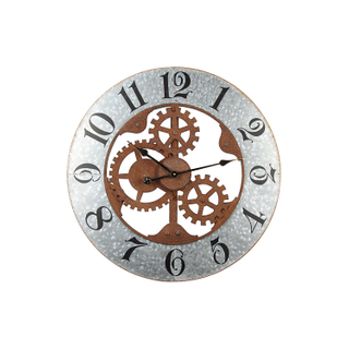 European Style for Home Decor Decor Design Clock Wall Iron Decorative Clock