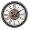 Roman Numeral Design France Paris Vintage Metal Wall Clocks