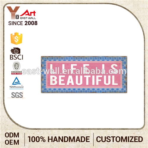 Art Work Craft Buy Bulk Reproduction Signs Custom Shape Printed Logo