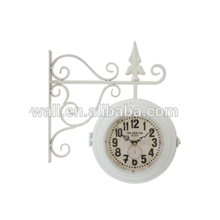 Decoration For Jewellery Shop Art Work Furniture Retro Design Double Sides Clock