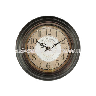 Premium Quality Antique Style Wall Clocks With Company Logo Clock Metal Bell