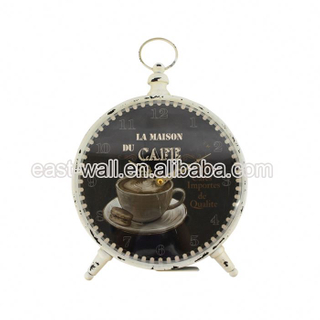 100% Warranty Preferential Price Handmade Vintage Desk Metal Gift Wall Clock