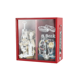 Cheap Eco-Friendly Custom Shape Wall Mount Wine Bottle Opener