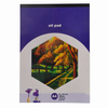 Oil Pad 190gsm 15 Sheets Tape Bound Colored Cover A3 A4