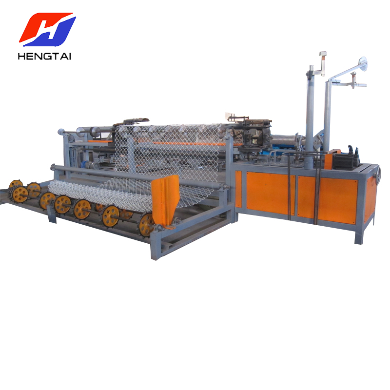 Double Wire Full Automatic Chain Link Fence Machine 