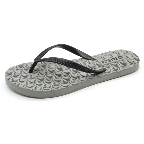 Pas cher En Gros Style Rétro Semelle De Massage PE Confortable Femmes Sandales Tongs AH-8P025-Fleurs
