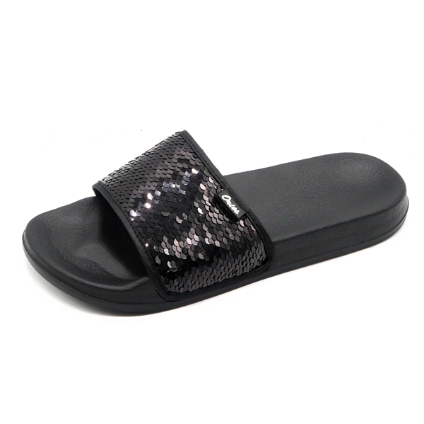 Chanclas de impresión de moda de Paillette al aire libre EVA Flip Flops AH8E077-Ories