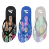 Casual playa personalizada verano colorido de alta calidad durable Hawaii zapatillas flipper flops sandalias