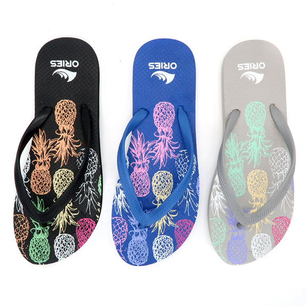 Casual playa personalizada verano colorido de alta calidad durable Hawaii zapatillas flipper flops sandalias