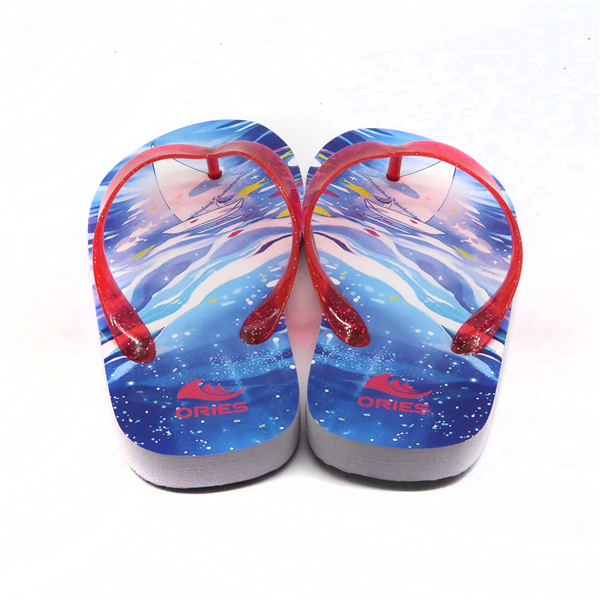 Ories AH-8P063 Chanclas de verano hermosas coloridas personalizadas impresas de alta calidad para niños