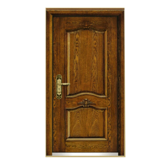 FPL-Z7024 Natural Wood Skin Armored Entrance Door