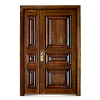 FPL-Z7002 Fire-proof Double Leaf Armored Door