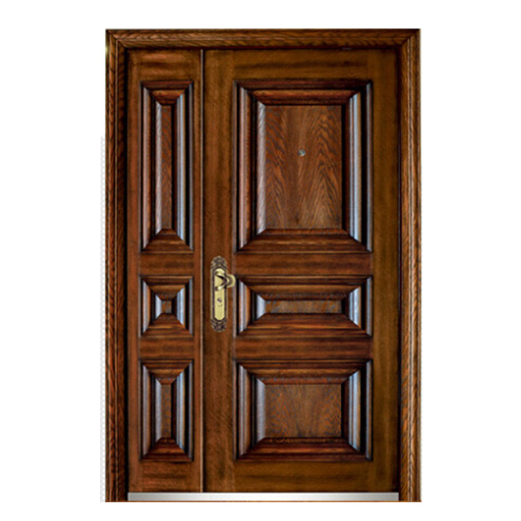 FPL-Z7002 Fire-proof Double Leaf Armored Door