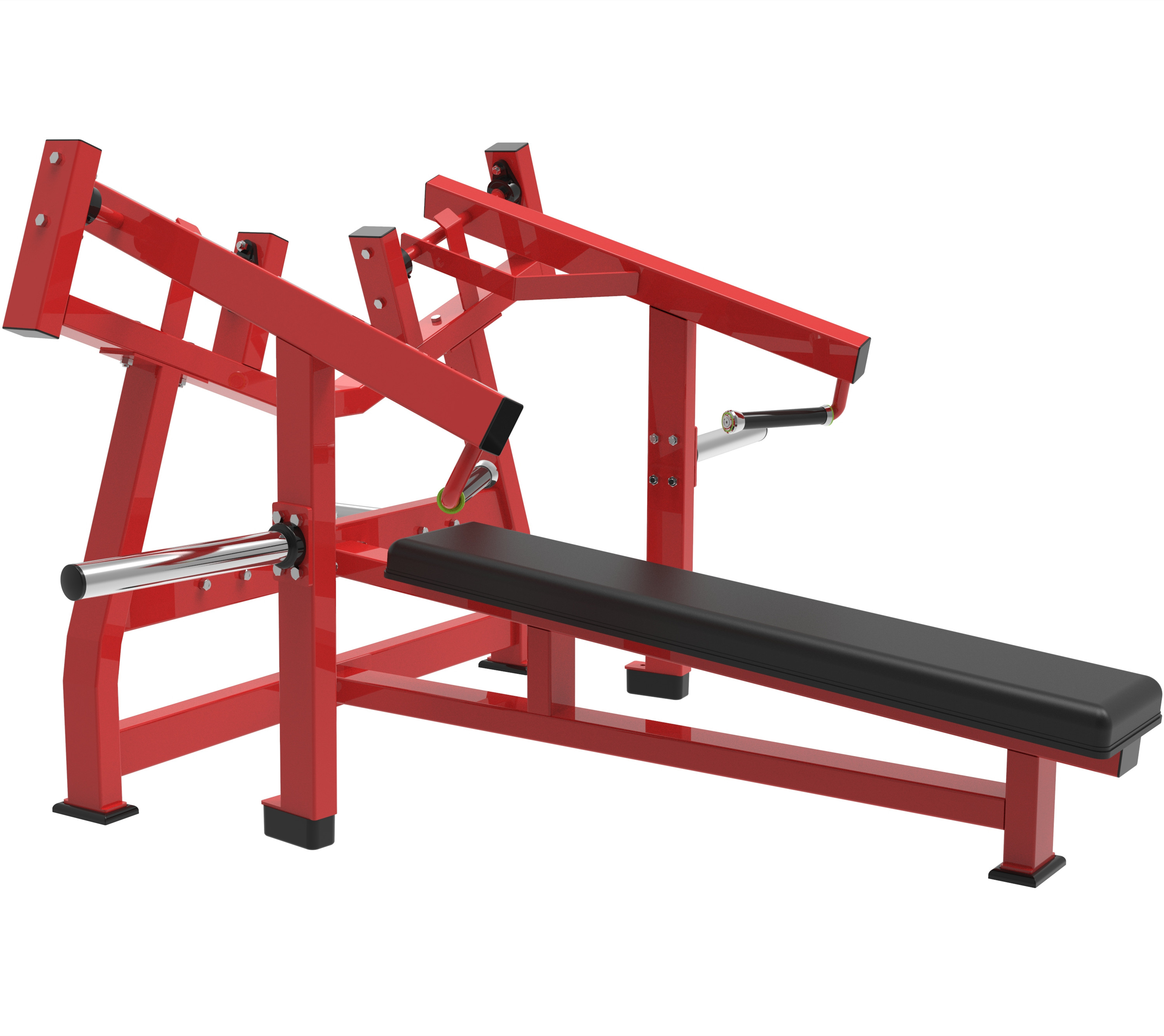 XYSFITNESS Plate-Loaded Flat Chest Press Machine XYSFITNESS Máquina de prensa de pecho plano cargada con placa
