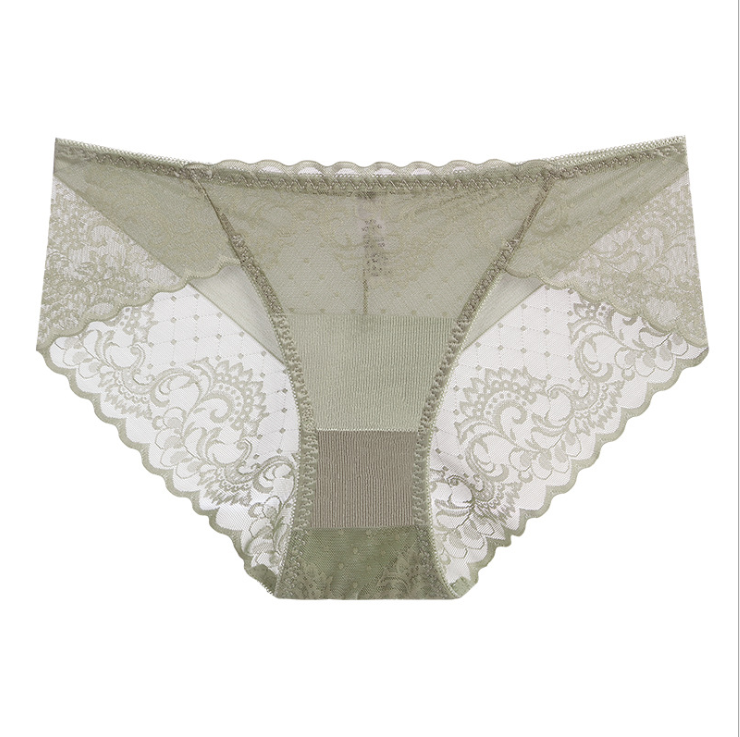 Wholesale traceless Seamless ladies Underwear Ice Silk Briefs Women Seamless Panties