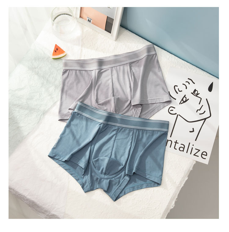 Custom Logo Design Service Man Boxer Briefs cotton Shorts Underwear Tights Boxer Briefs Man