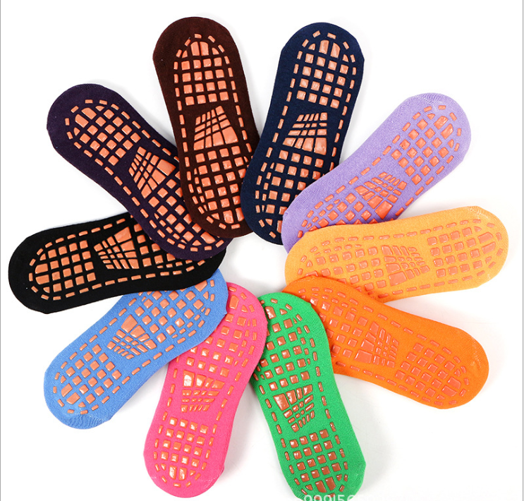 Adult children customized cotton Thin Color Floor Non-slip Sports Yoga Cotton Socks