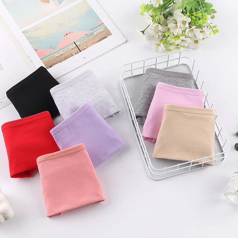 L-XL Women briefs high waist plus size cotton underwear breathable and comfortable soft cotton women's panties