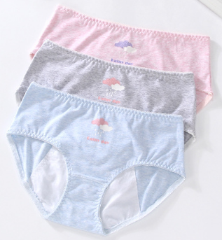 Breathable Comfortable Cute Skin-friendly Cotton Girls Panties Women Underwear