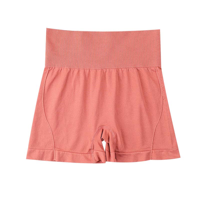 Custom Traceless Yoga Exercise Fitness Seamless Tummy Tuck Pants Hips High Waist Pants for Women Shaping Safety Pants for Women