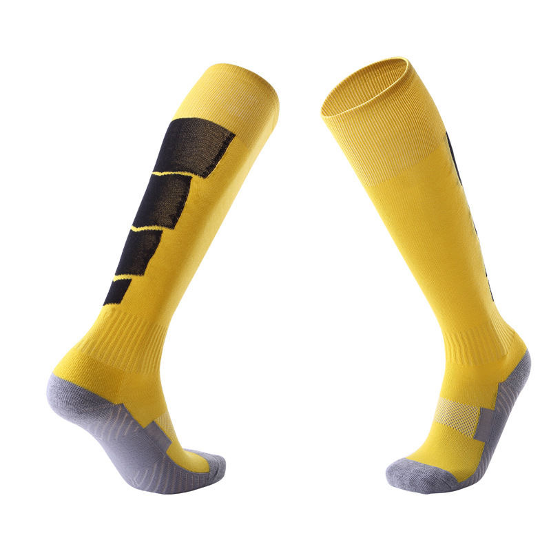OEM ODM custom men long soccer socks knee copper high stockings football sports anti-slip compression football sport grew socks