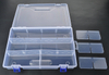 10 Grid Plastic Organizer Box 30x20x6cm