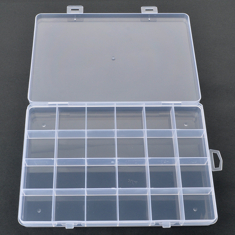 24 Grids Plastic Organizer Box 19x13x2.2cm