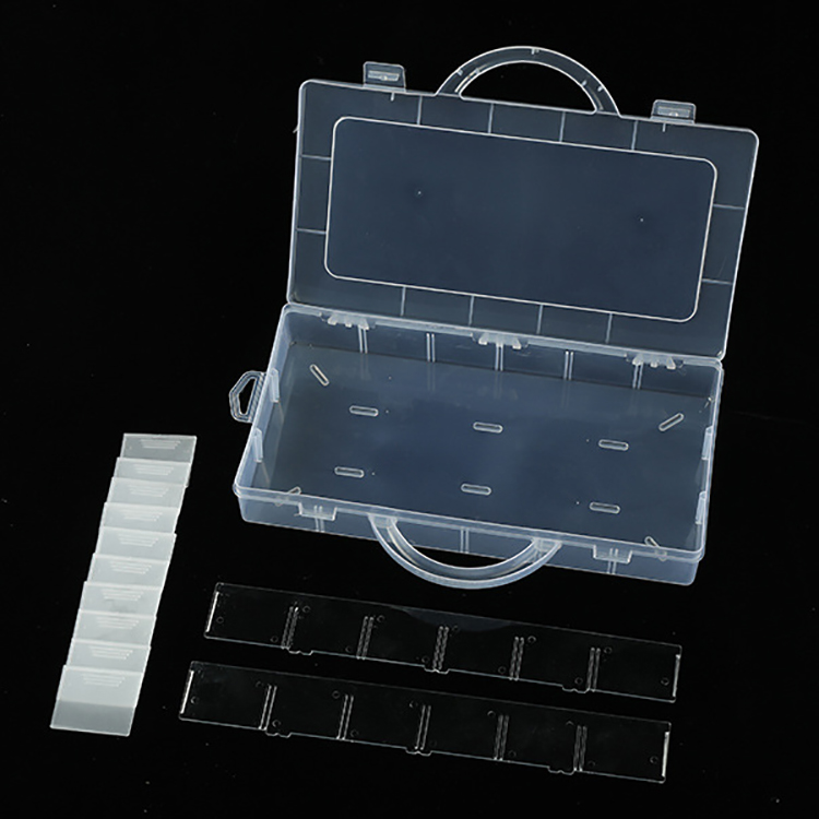 13 Grid Plastic Organizer Box 31x16x4.8cm