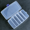 6 Grids Plastic Organizer Box 19.3x10.2x3.5cm