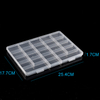 23 Grid Plastic Organizer Box 25.4x17.7x1.7cm
