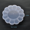 13 Grids Plastic Organizer Box dia. 15.6 x 2.5cm